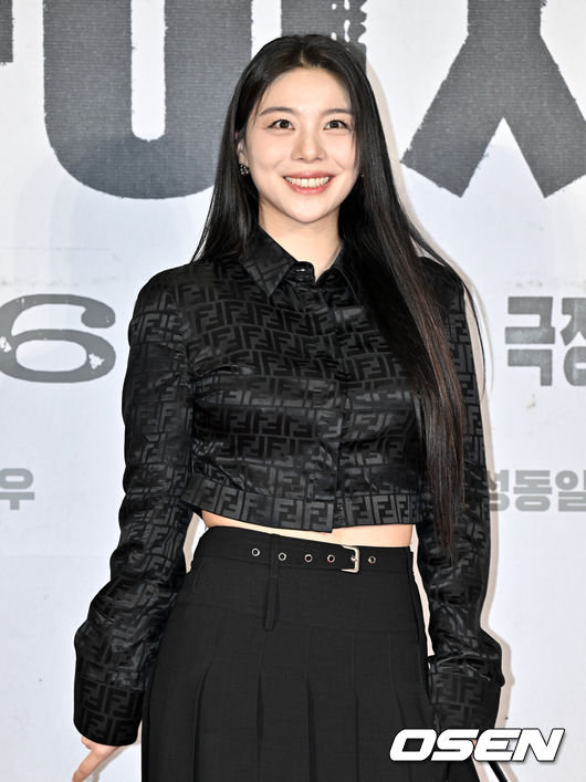 [OSEN=조은정 기자]영화 '하이재킹(김성한 감독)’ 쇼케이스 및 VIP 시사회 포토월 행사가 18일 오후 서울 강남구 메가박스 코엑스에서 열렸다.‘하이재킹’은 1971년 대한민국 상공, 여객기가 공중 납치되면서 벌어지는 극한의 상황을 담은 영화로, 오는 21일 개봉한다.가수 에일리가 포즈를 취하고 있다. 2024.06.18 /cej@osen.co.kr