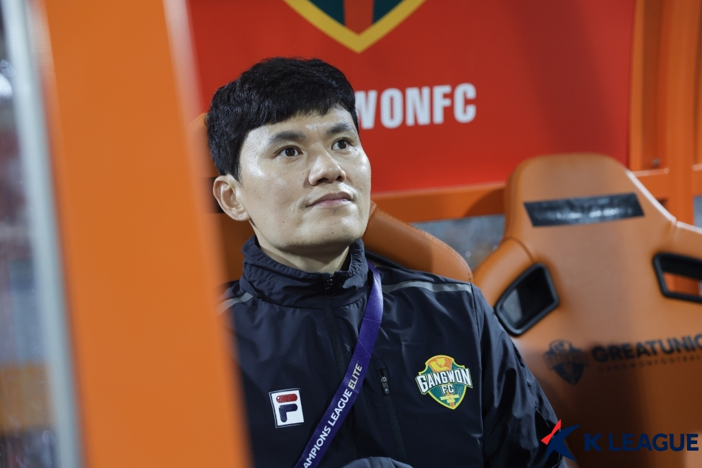 프로축구 강원 정경호 감독. [사진 프로축구연맹]