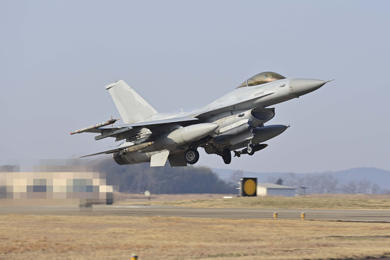 KF-16 전투기 자료사진. 기사와 관련없음. 사진 공군=연합뉴스