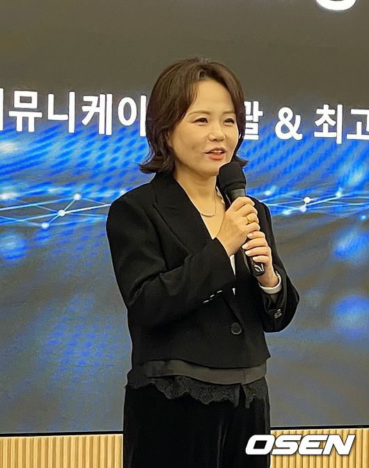 GM 한국사업장 윤명옥 전무.