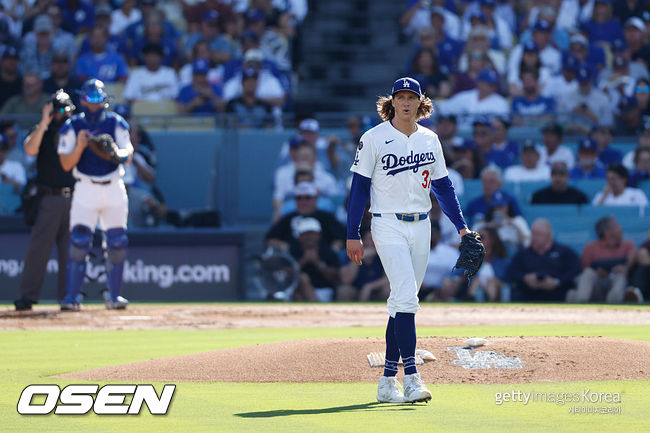 [사진] 다저스 글래스노. ⓒGettyimages(무단전재 및 재배포 금지)