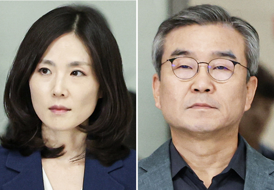 김진아(左), 박성주(右).