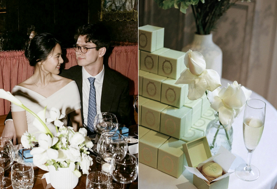 지방시 가문의 후손 션 태핀 드 지방시와 한국인 여성 정다혜씨가 지난 8월 성대한 결혼식을 올렸다. 사진 인스타그램 캡처