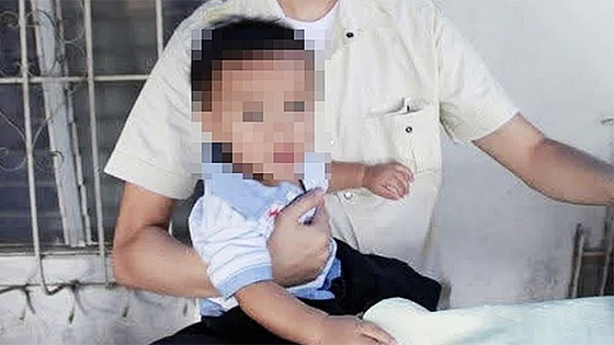 양해들이 공개한 코피노 아동. SNS 캡처
