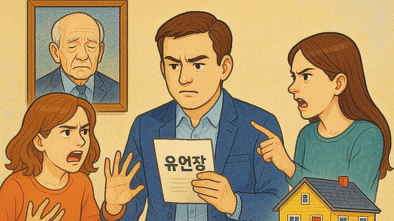 치매를 앓다 돌아가신 아버지가 자신을 간호한 장남에게만 생전에 집을 증여한 사실이 뒤늦게 알려져 삼남매가 얼굴을 붉히게 됐다는 사연이 알려졌다. AI생성