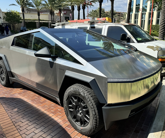테슬라 사이버트럭. 고석현 기자