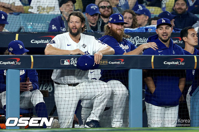 [사진] 다저스 커쇼.ⓒGettyimages(무단전재 및 재배포 금지)