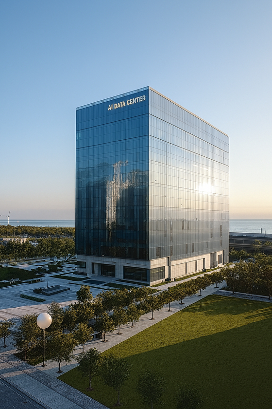SK AI 데이터센터 울산 조감도. SK그룹.