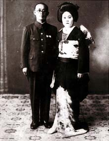 공생원을 일굴 윤치호 선생과 일본인 아내 윤학자(다우치 지즈코) 여사. 고향의집 홈페이지 캡처