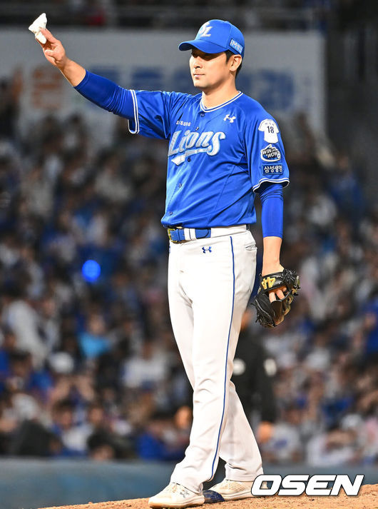 [OSEN=창원, 이석우 기자] 삼성 라이온즈 임창민 014 2024.05.11 / foto0307@osen.co.kr