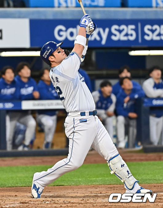 [OSEN=대구, 이석우 기자] 삼성 라이온즈 박병호 123 2025.04.25 / foto0307@osen.co.kr