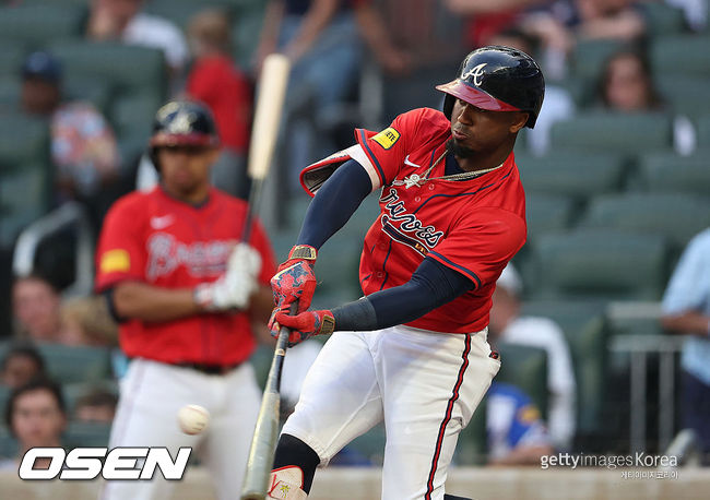 [사진] 애틀랜타 아지 알비스. ⓒGettyimages(무단전재 및 재배포 금지)