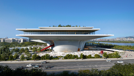 여의대로 방향 제2세종문화회관 조감도. 사진 서울시 