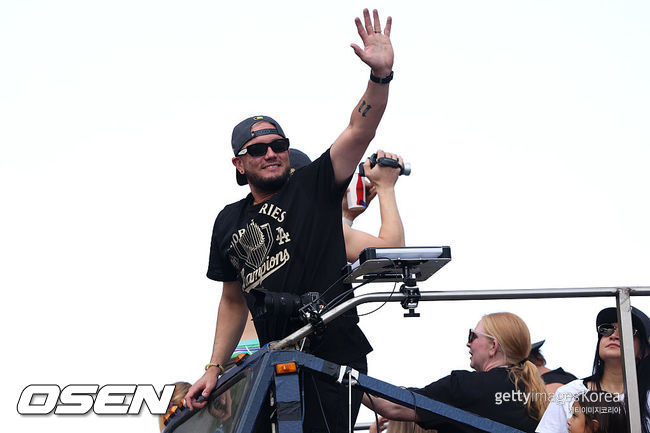 [사진] 다저스 로하스. ⓒGettyimages(무단전재 및 재배포 금지)