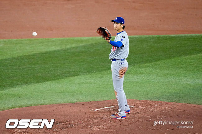 [사진] 다저스 오타니. ⓒGettyimages(무단전재 및 재배포 금지)