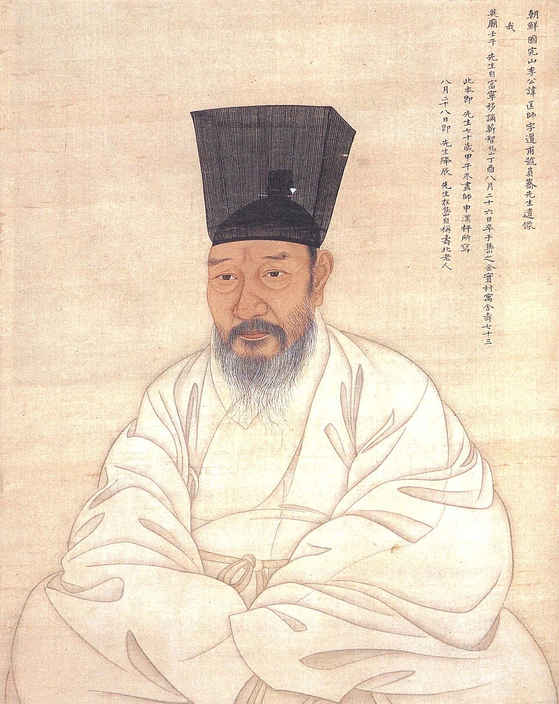 70세(1774) 때 이광사의 초상(보물 제1486호). 신윤복의 아버지 신한평이 그렸다. [사진 이숙인]