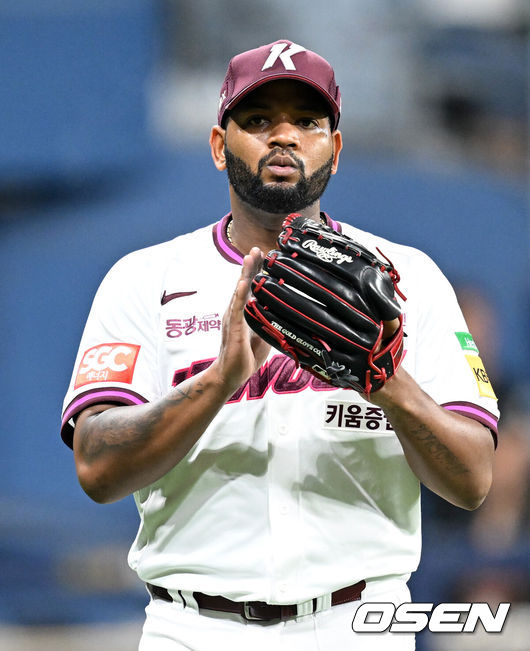 키움 히어로즈 라울 알칸타라. /OSEN DB