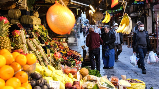 튀르키예 이스탄불 시장. EPA=연합뉴스