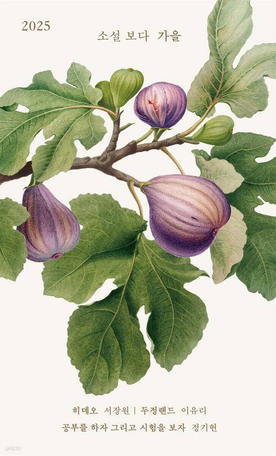 올해 문지문학상 수상자인 서장원 소설가의 작품이 실린 책 『소설 보다 가을: 2025』 표지. 사진 문학과지성사