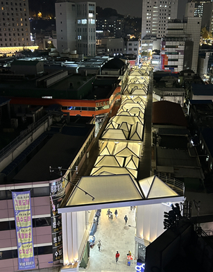 서울 중구 남대문시장 아케이드. [사진 서울시]