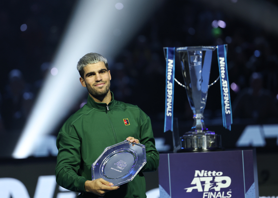 신네르의 라이벌 알카라스. 신화=연합뉴스]