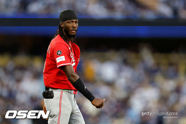 [사진] 신시내티 엘리 데 라 크루즈. ⓒGettyimages(무단전재 및 재배포 금지)