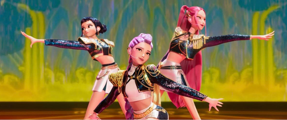 케이팝 데몬 헌터스의 한 장면. 사진 넷플릭스