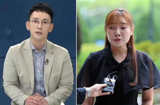 박민영 국민의힘 미디어대변인(왼쪽)·김예지 국민의힘 의원. 사진 페이스북 캡처·뉴스1