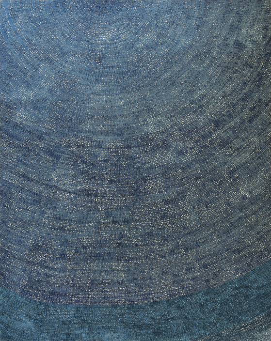 123억원에 낙찰된 김환기의 1971년작 청색점화 ‘19-VI-71 #206’. [사진 CHRISTIE’S]