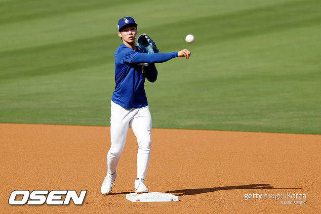 [사진] 다저스 김혜성. ⓒGettyimages(무단전재 및 재배포 금지)