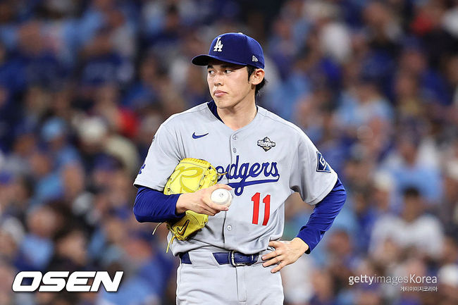 [사진] 다저스 사사키. ⓒGettyimages(무단전재 및 재배포 금지)