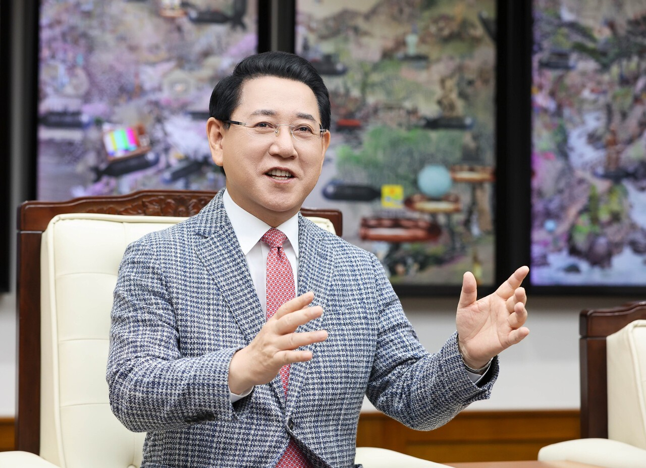 김영록 전남지사. 장정필 사진가