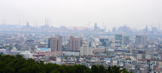 경북 포항시 포스코 포항제철소 전경. 뉴스1