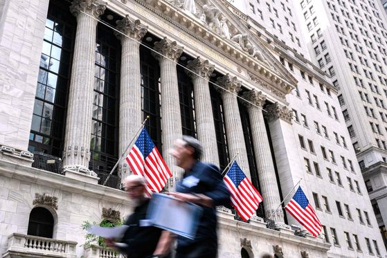 미국 뉴욕 증권거래소. AFP=연합뉴스