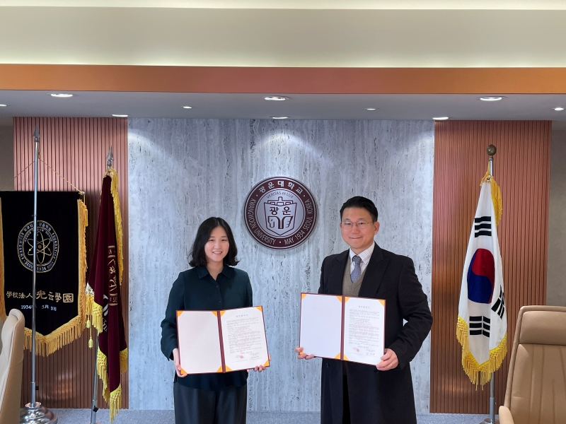 (좌)정혜령 잡코리아 KLiK 팀장 (우)조성우 광운대 국제교육원 원장