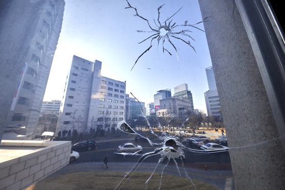 김구 암살 당시 총탄이 재현돼 있다. 중앙포토