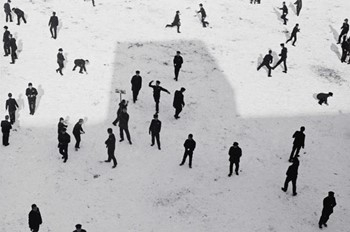 ‘서울정동배재중학교’, 1967. 영어교사로 근무하던 시절 찍은 사진이다. [사진 국립현대미술관]