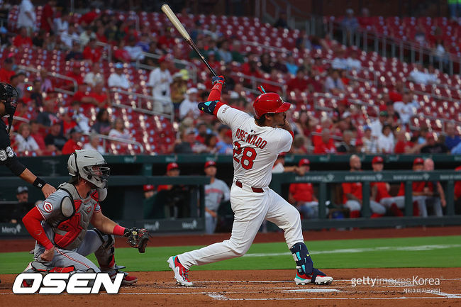 [사진] 아레나도. ⓒGettyimages(무단전재 및 재배포 금지)