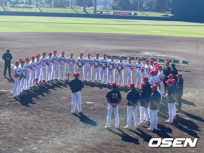 KIA 선수들이 오키나와 마무리캠프를 마쳤다./OSEN DB