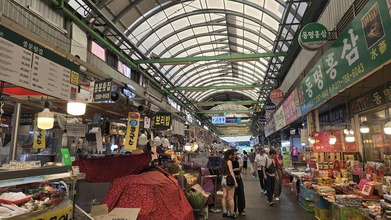 지난 7월 서울 종로구 광장시장 모습. 중앙포토