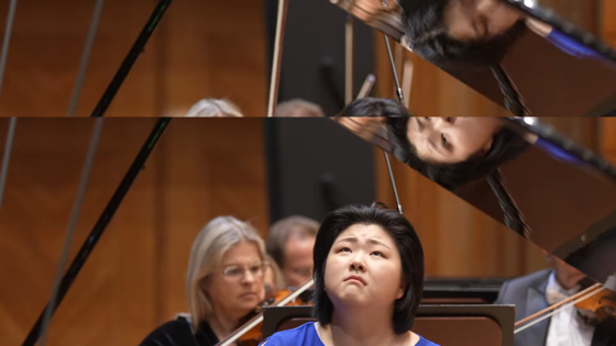 22일(현지시간) 폴란드 파데레프스키 국제 콩쿠르에서 우승한 피아니스트 노현진. 사진 유튜브 캡처