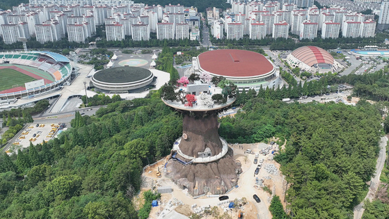 경남 창원시 성산구 대상공원 빅트리 모습. [사진 창원시]