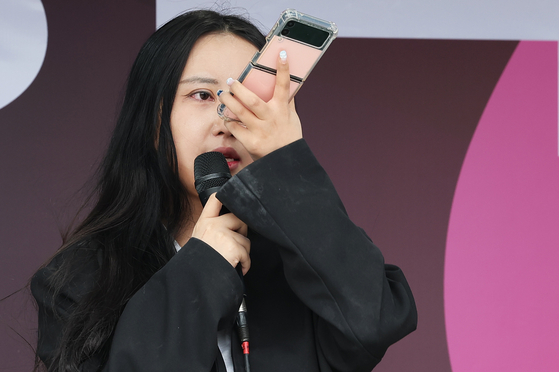 국정농단 사건으로 수감 중인 최서원(개명 전 최순실) 씨의 딸 정유라씨. 연합뉴스