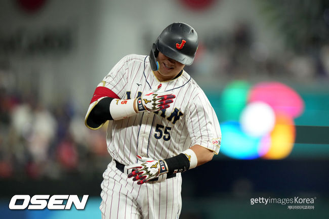 [사진] 일본 국가대표 시절 무라카미 무네타카. ⓒGettyimages(무단전재 및 재배포 금지)