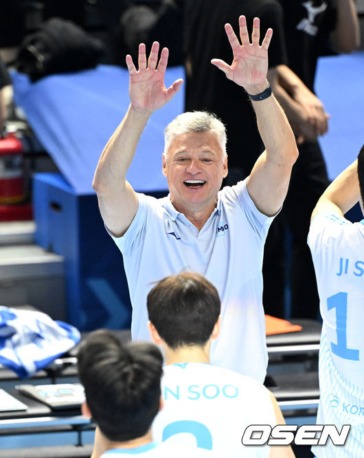 대한항공 점보스 헤난 달 조토 감독. /OSEN DB