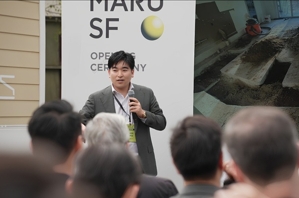 마루 SF 개관식, 빌드블록 정지원 대표