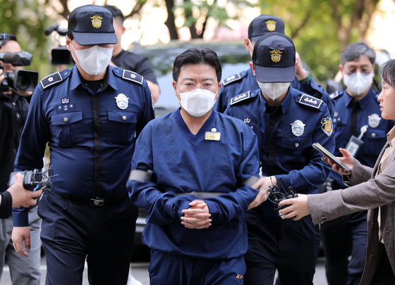 소시에테제네랄(SG)증권발 폭락 사태와 관련해 주가조작을 주도한 의혹을 받는 라덕연 대표. 뉴스1