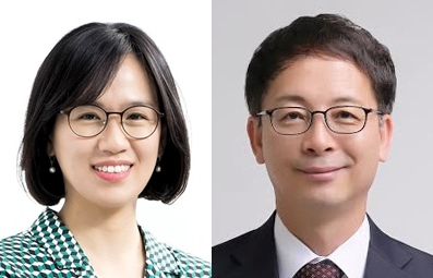 왼쪽부터 김희정 삼성바이오로직스 부사장, 정형남 부사장. 사진 삼성바이오로직스