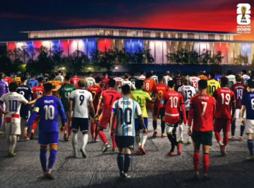 2026 북중미월드컵 참가국 대표 선수들의 뒷모습. [사진 FIFA]