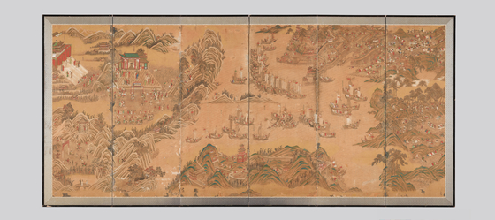 국립중앙박물관은 충무공 이순신 탄신 480주년 및 광복 80주년 기념특별전 '우리들의 이순신'을 2025년 11월 28일부터 2026년 3월 3일까지 특별전시실2에서 연다. 국보 6건 15점을 포함해 총 258건 369점의 전시품을 선보이는 사상 최대 규모의 이순신 전시다. 사진은 정왜기공도병(후반부). 사진 국립중앙박물관